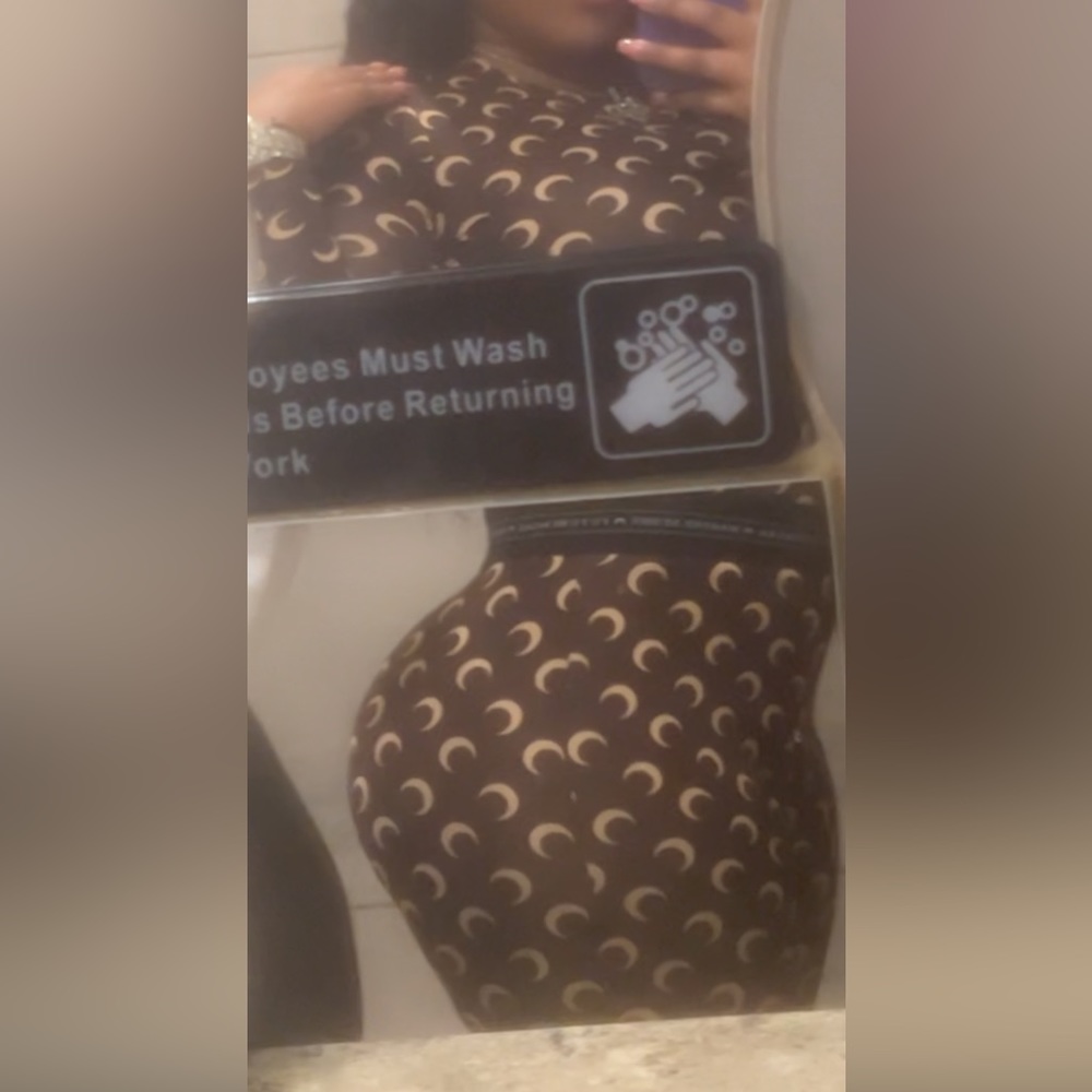 Marine Serre moon two piece set
